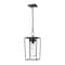 Z-Lite Sheridan 1 Light Outdoor Chain Mount Ceiling Fixture, Black And Seedy 594CHM-BK - alternate 1